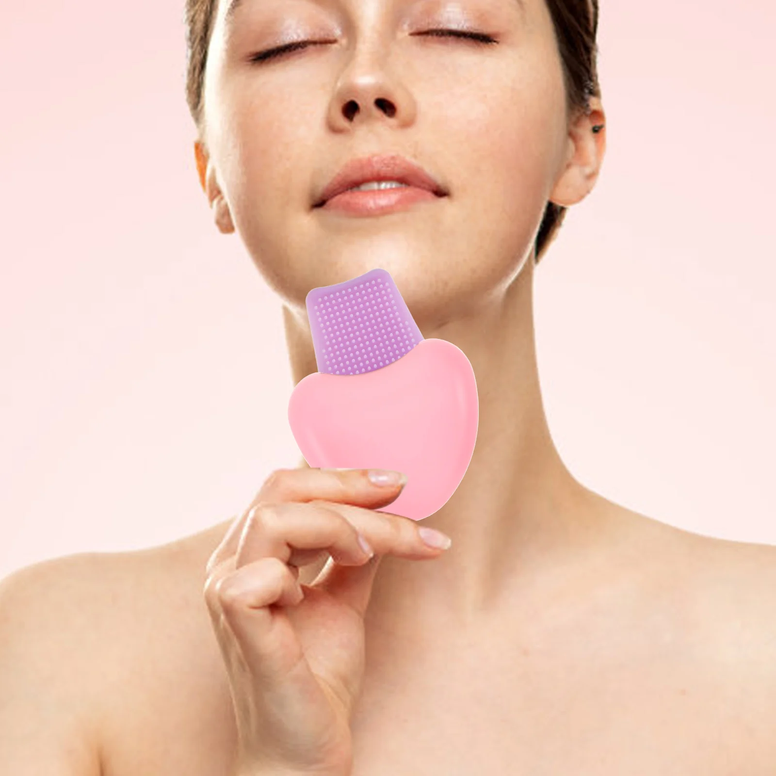 

4pcs Face Cleansing Spatula Replaceable Heads Deep Cleaning Skin Scraper Beauty Tools Facial Exfoliator