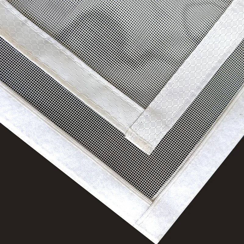 شاشة البعوض الصيفية، ستارة سحاب مشفرة مقاومة للذبابة والحشرات، ستارة شاشة ذاتية اللصق غير مثقوبة، قابلة للتخصيص