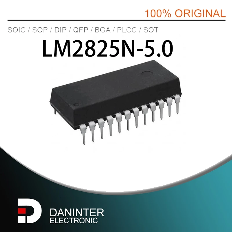 5Pcs/LOT  New  LM2825N-5.0 LM2825 5V LM2825N5.0  LM2825-5.0 LM2825N-5.0/NOPB  DIP-24