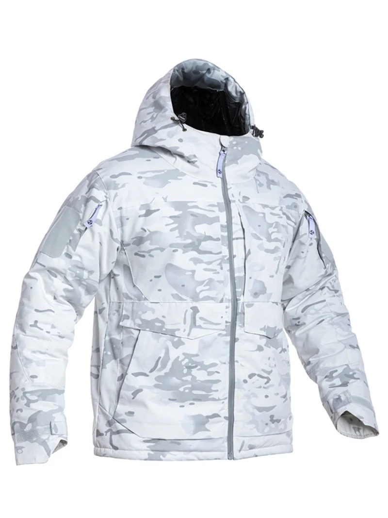 Outdoor Snow Camouflage Winter Cold Resistant Cotton Jacket Tactical Jacket