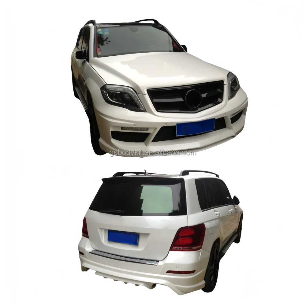 

Upgraded Carlson Style Body Kit for Mercedes-Benz GLK 300 350 X204 Carbon Fiber Hood and Rear Spoiler with Front Rear Bumpers