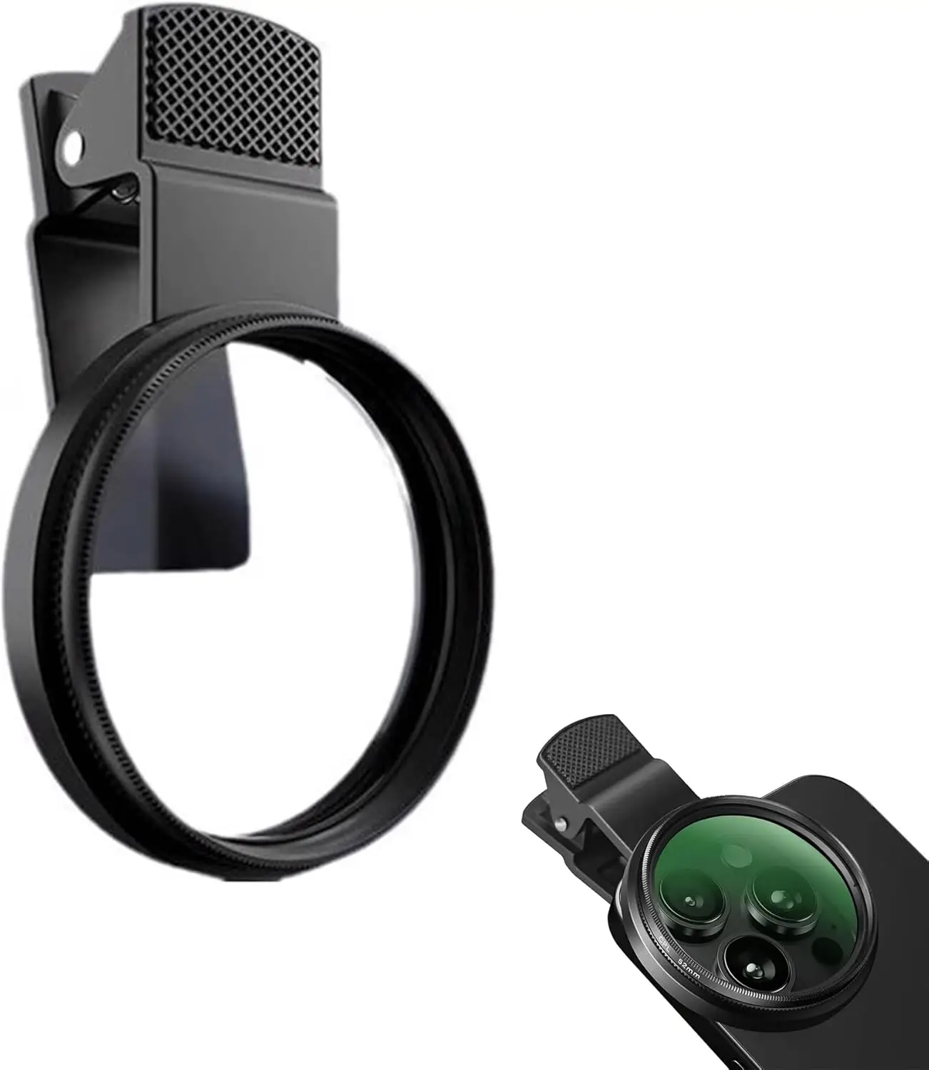 

New 52mm CPL Mobile Phone Lens Filter Lens Clip Camera Accessories Circular Polarizer Filter for Canon Nikon for All Smartphone