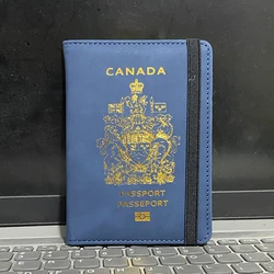 Rfid Passport Cover Canada Passport Holder Protector Wallet Business ID Card Travel Wallet Case for Passports