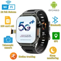 Microwear Ultra Ai3 Smartwatch 5G 180 °   Cámara giratoria Google Play GPS WIFI Pantalla Amoled HD de 2,2 pulgadas 4G Llamadas Smartwatch Hombres