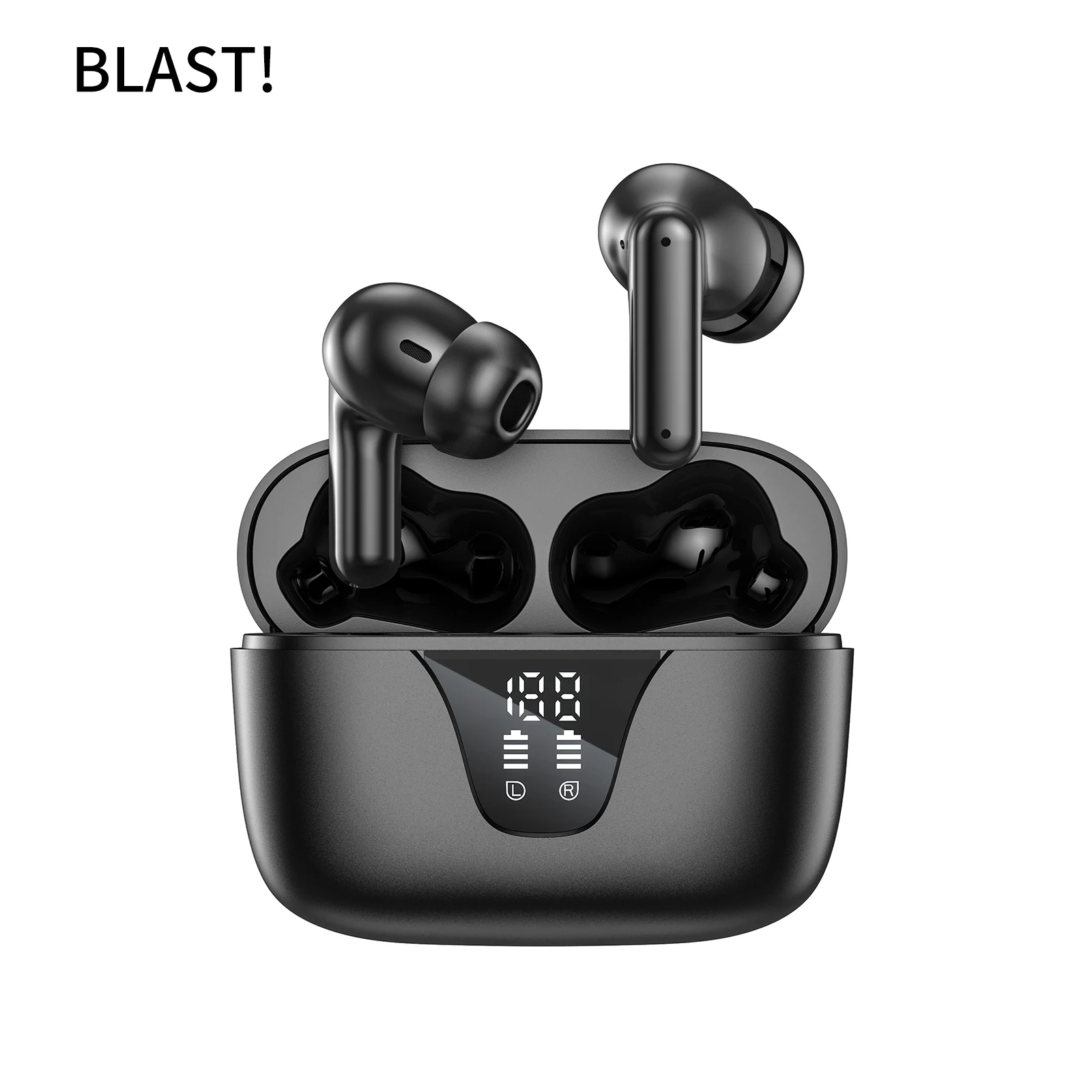 

Original BLAST! A1 Digital Display Earphones 400mAh Touch BLAST! A1 headset TWS Bluetooth-compatible V5.3 True Wireless Earbuds