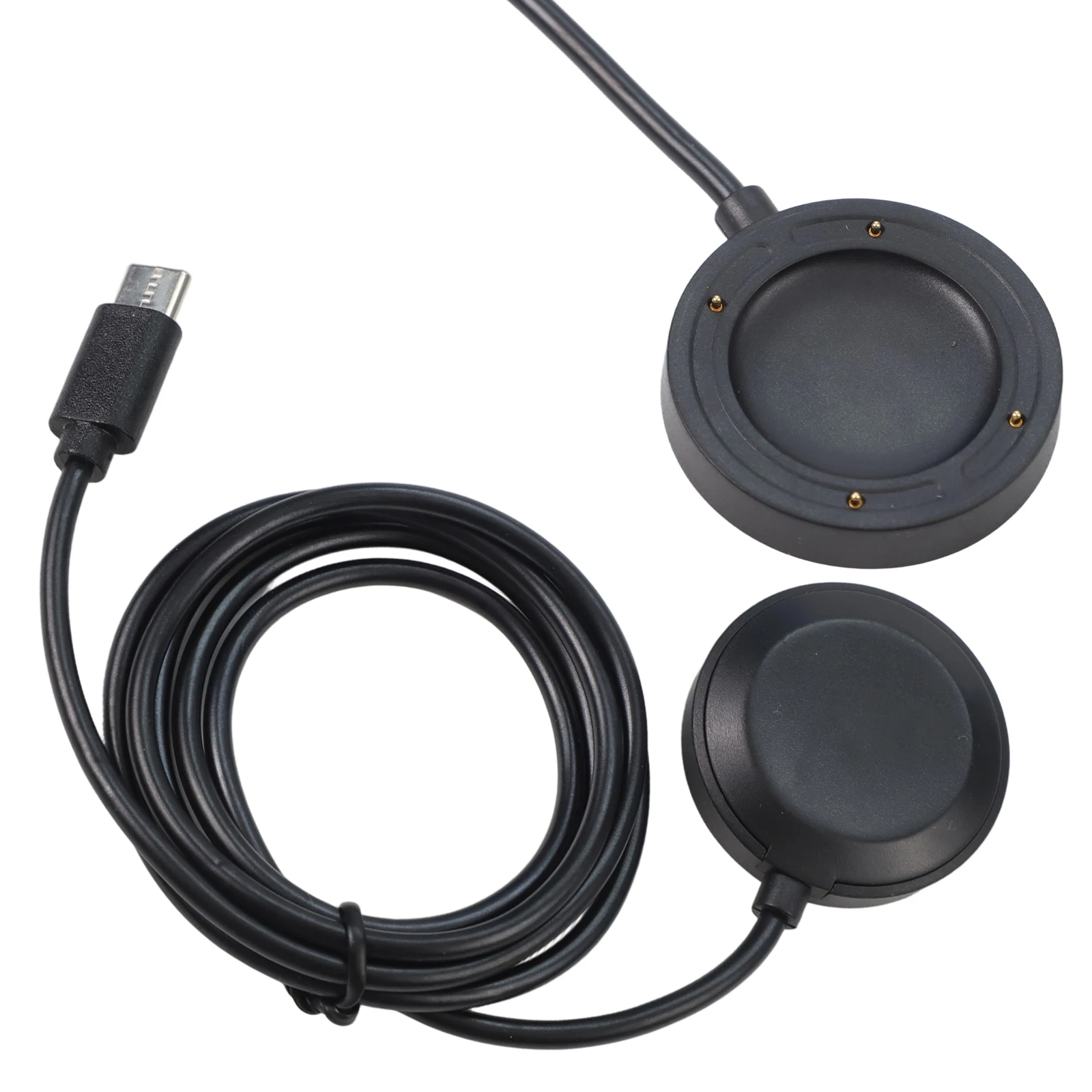 Run Sport Watch Charger Cable with Strong Magnetic Force and ABS Construction for Convenient Charging Anywhere