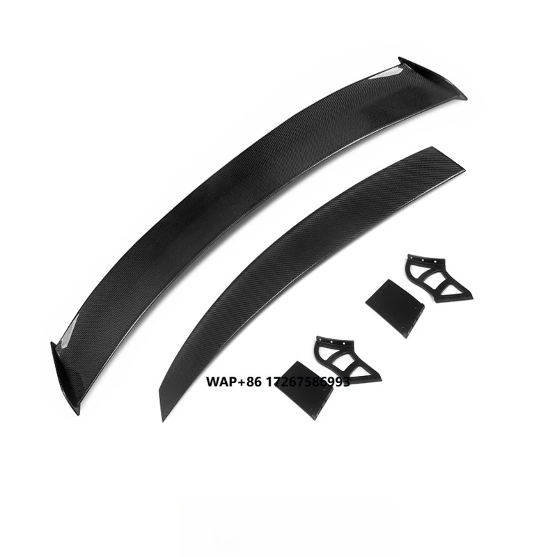 

Paktechz Prepreg Carbon Fiber Body Kit Rear Wing Spoiler for Mercedes Benz AMG GT GTS GTC C190 Ver1