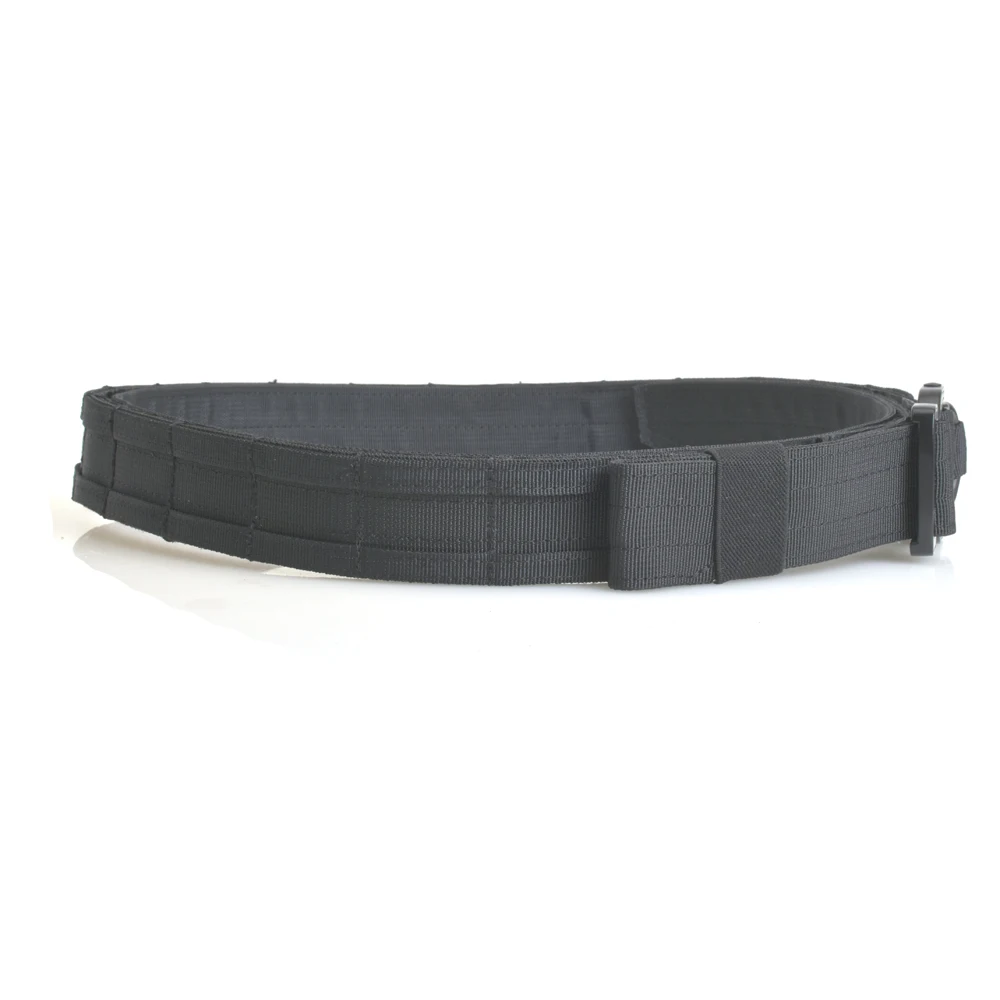 Taktischer 1,5-Zoll-Kampfgürtel mit Schnellverschluss-Schnalle, MOLLE, Jagd, Sport, Herrengürtel, langlebig, Outdoor, Wargame – Detail 2