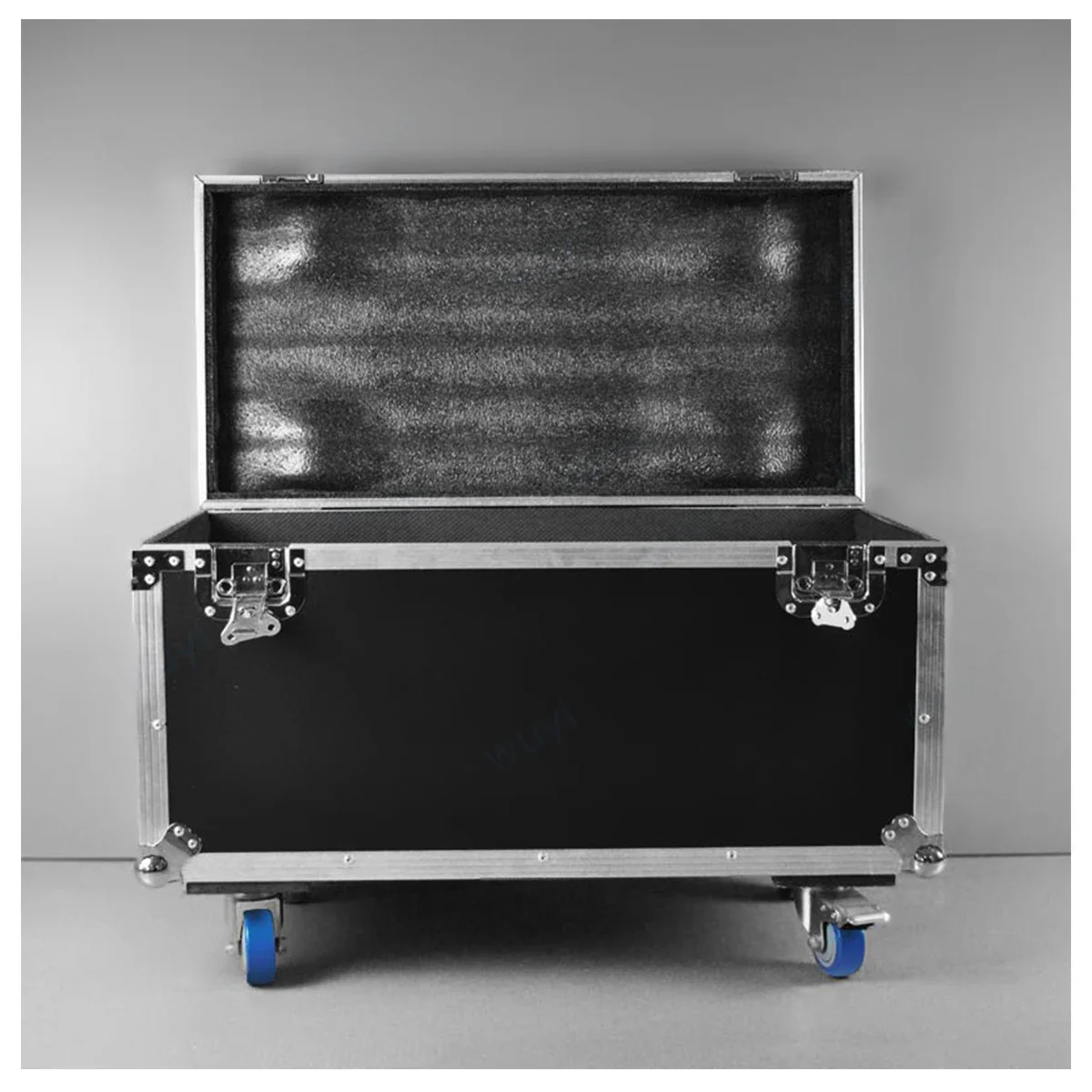 Wires Cables Trunk Stage Equipment Aluminum Flight Case Light Storage Shockproof Flycase Customized Flightcase with Wheels