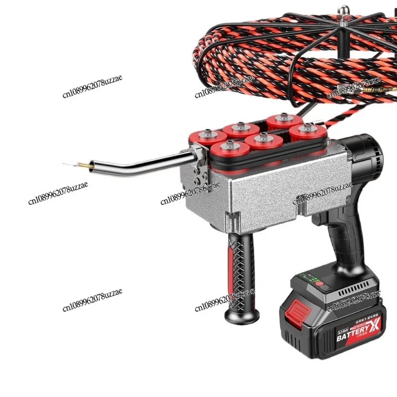 

Lithium Battery Threading Machine Universal Electrician Threading Tube Pull Wire Pay-off Lead Pull Wire Stringer Fully Automatic