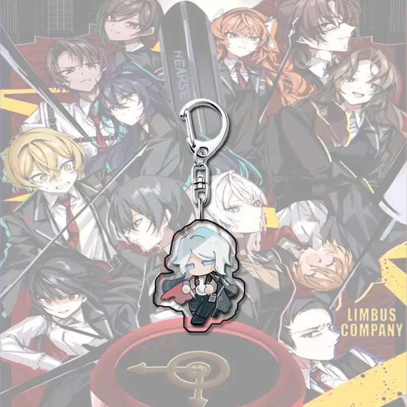 8 個ムールソー・エミル・シンクレアアクリルキーホルダー漫画アニメキーリングバッグ車のキーペンダント装飾子供クリスマスギフト