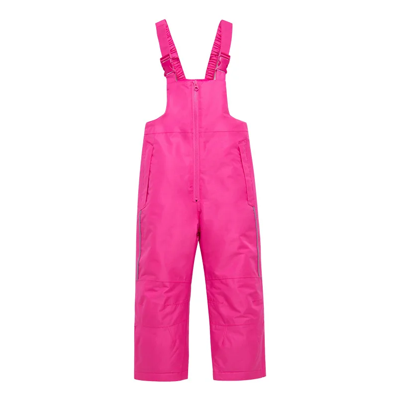 Small and medium-sized children's backpack ski pants are windproof and waterproof for boys and girls