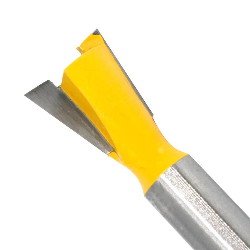 LAVIE 8mm Schaft Schwalbenschwanzfräser-Set, 6,35-19,05mm Holzverbindungsfräser, Hartmetallspitze MC02221 – Detail 10