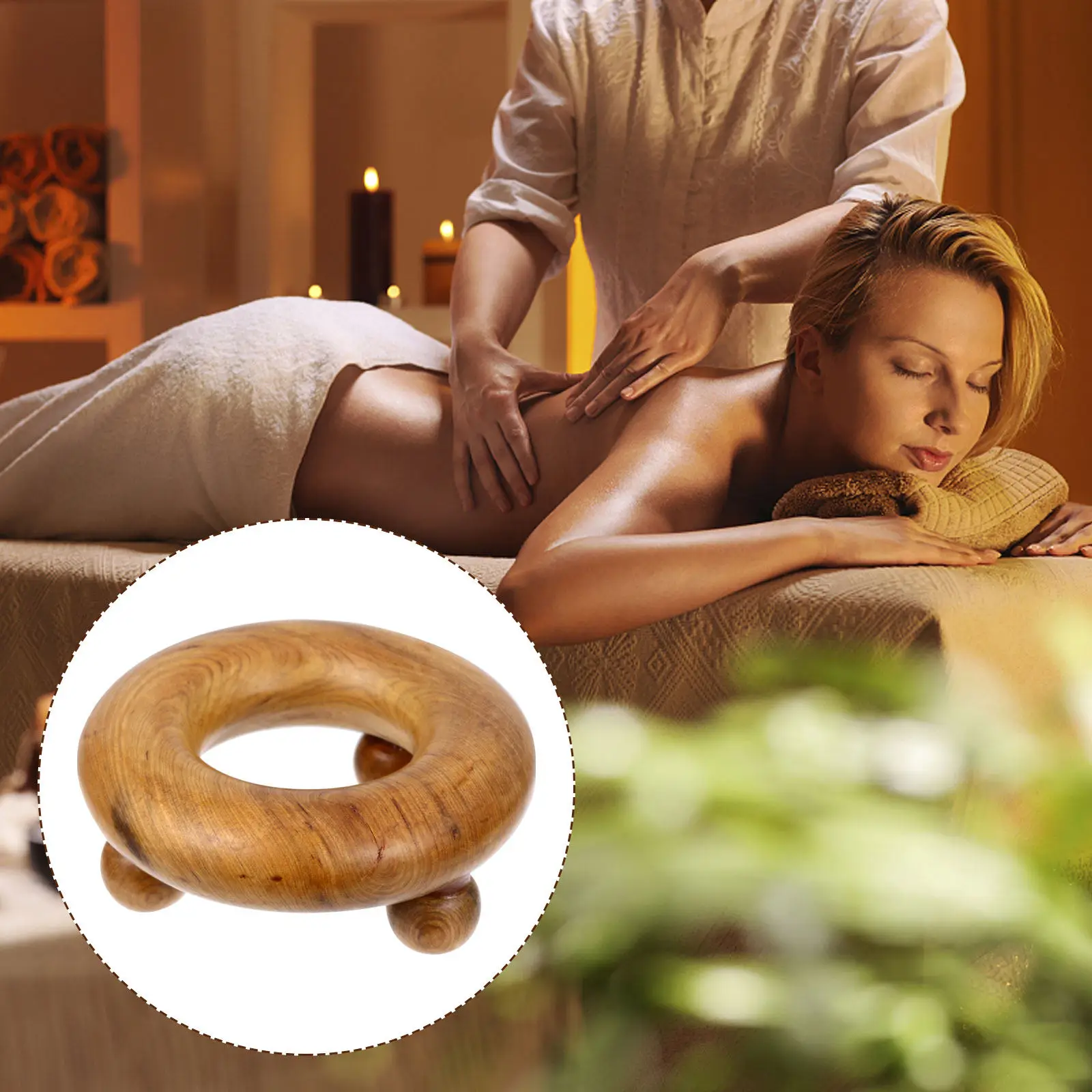 

Деревянный массажер Гуаша из сандалового дерева премиум-класса, пластина для массажа тела, инструмент для оздоровительного массажа, легкий, для путешествий