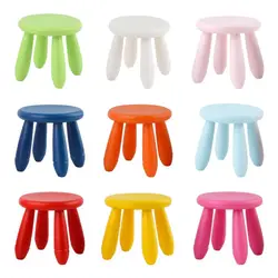 1:12 Scale Dollhouse Stool Gift Doll Accessories Plastic Miniature Furniture Photo Props Scene Model Mini Chair Toy