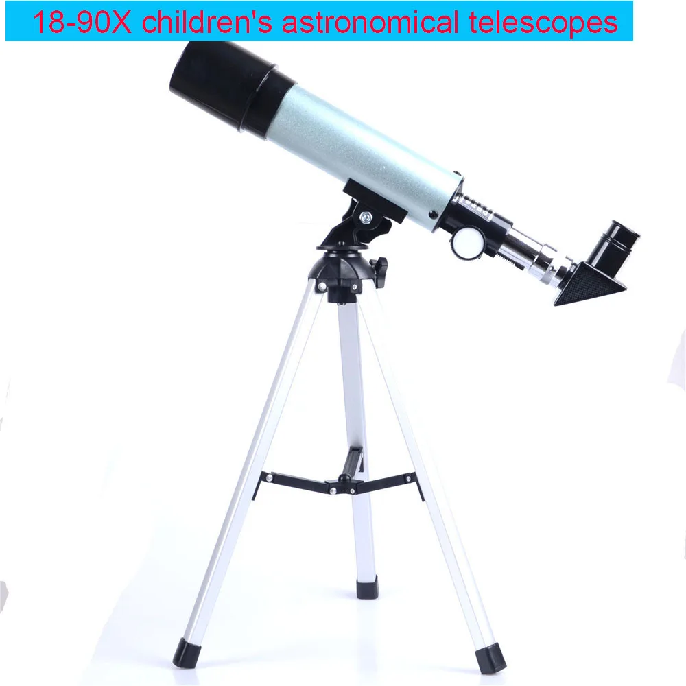 

Astronomical Telescope Entry Level for Children Watch The Stars Moon Outdoor Monocular Refractive Portable Tripod for Beginners