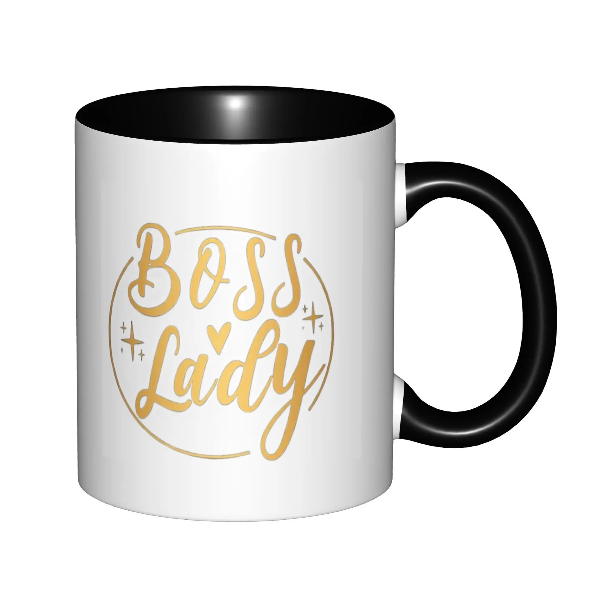 

Boss Lady for Mom Boss Women Boss Lady Easter Gifts Mugs With Black Handle Birthday Coffee Mugs Ceramic Tea Cups 11oz