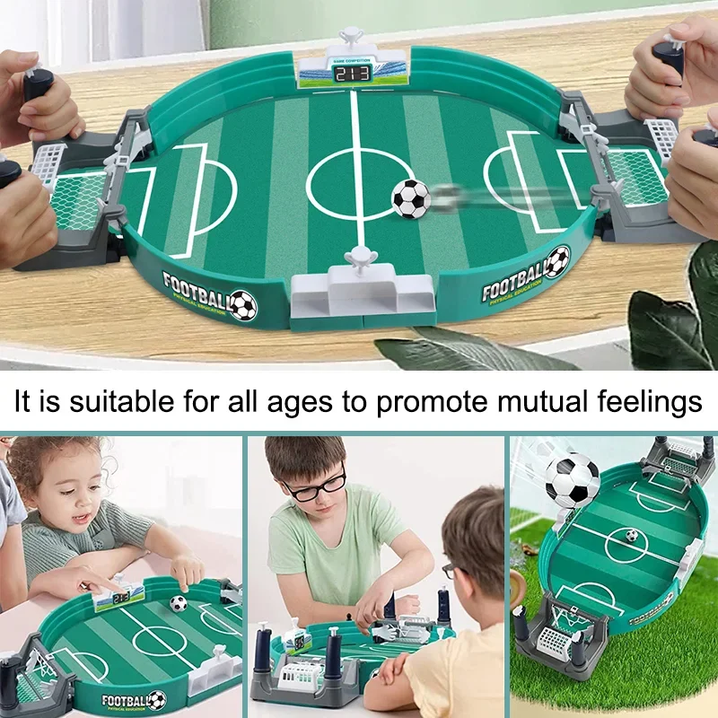 Soccer Table for Family Party Football Board Game Desktop Interactive Soccer Toys Kids Boys Sport Outdoor Portable Game Gift