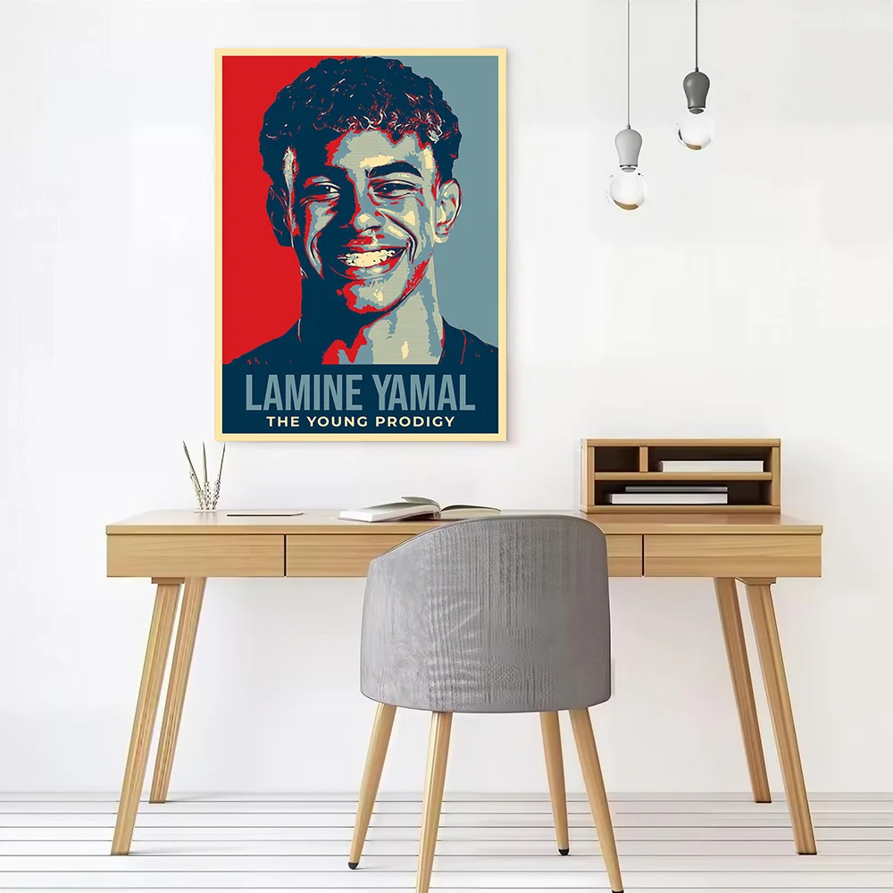 Lamine Yamal Canvas Poster Customizable Pictures Wall Art Canvas Painting for Home Decorations Decorative Picture Room Decor