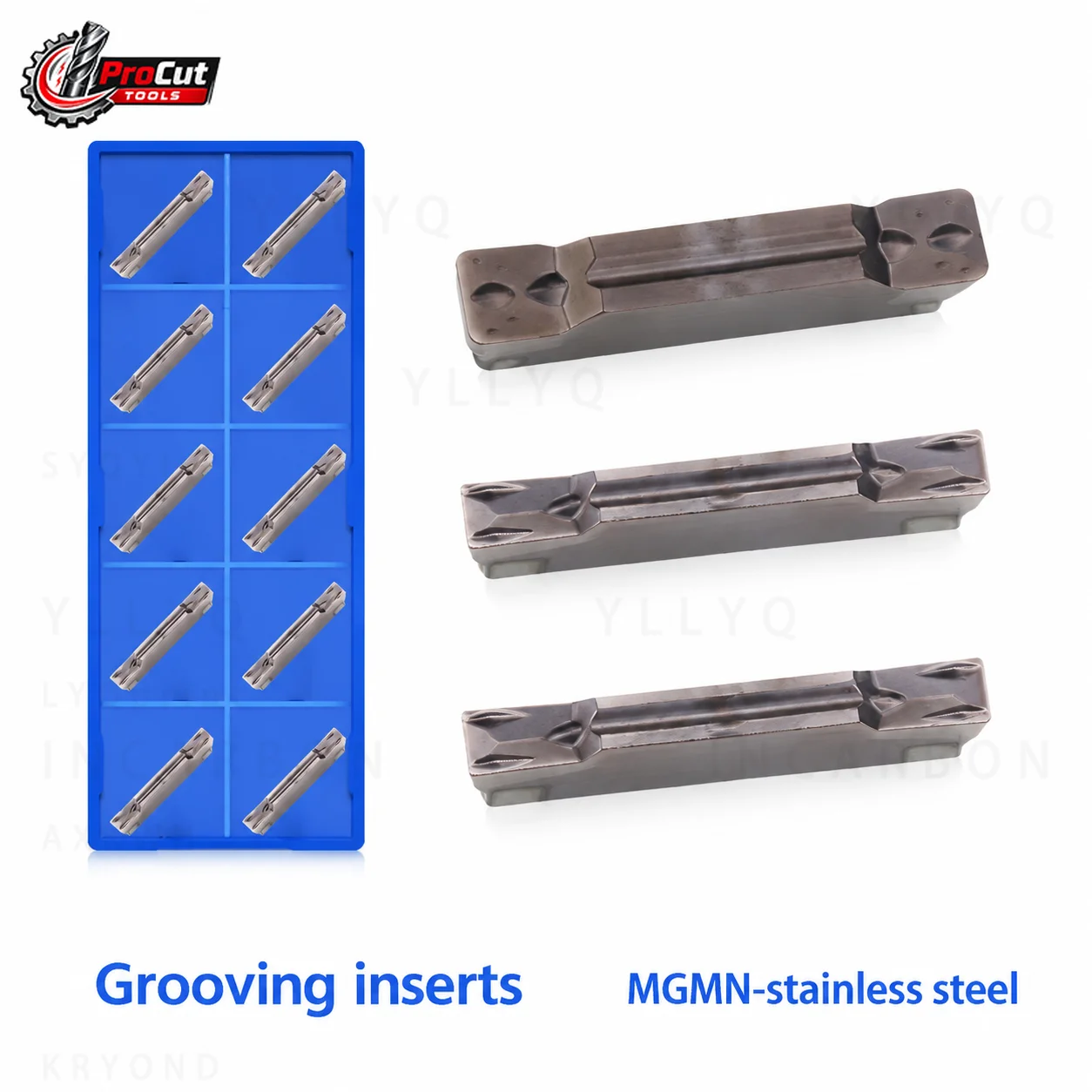 MGMN Carbide Grooving Inserts MGMN150/200/250/300/400/500 AP15TF Lathe Turning Blade Fit MGEHR MGEHL Grooving Tool Holder