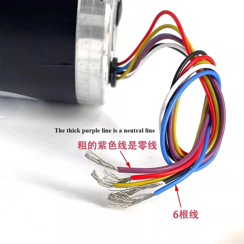 Wedm Parts Five Phase Stepper Motor 75BF006A with 6 Wires 24V for CNC Wire Cutting Machine