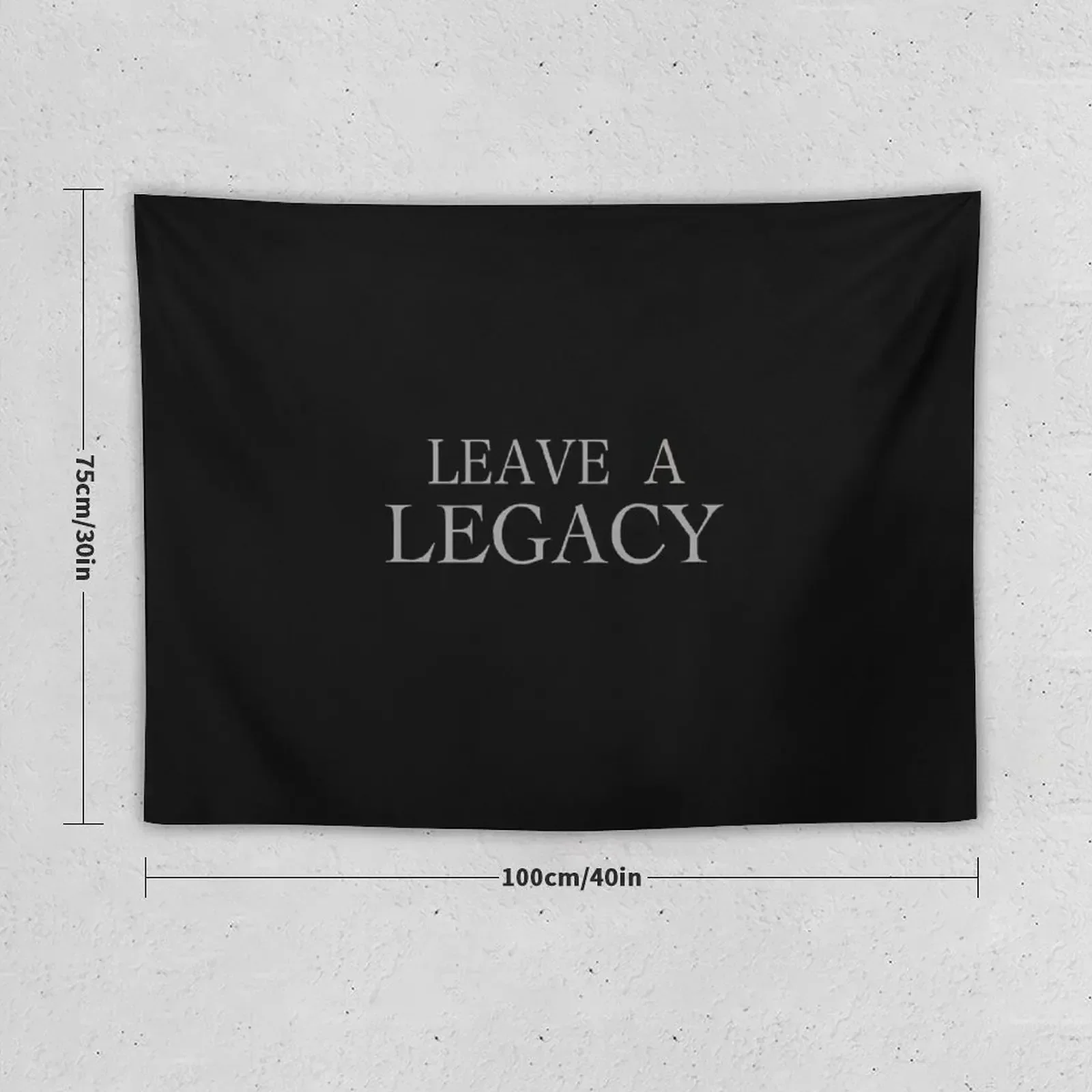 LEAVE A LEGACY Tapestry Aesthetic Room Decor Anime Decor Decoration Bedroom Tapestry