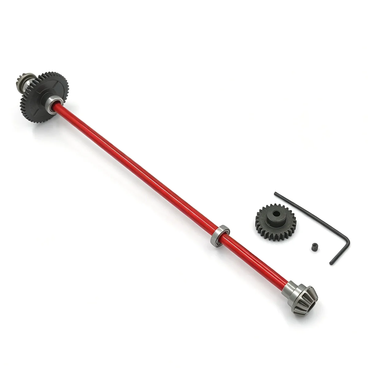 RC Car Transmission Assembly Fit for WLtoys 124017 124016 124018 124019 Metal Modification Remote Control Car Parts