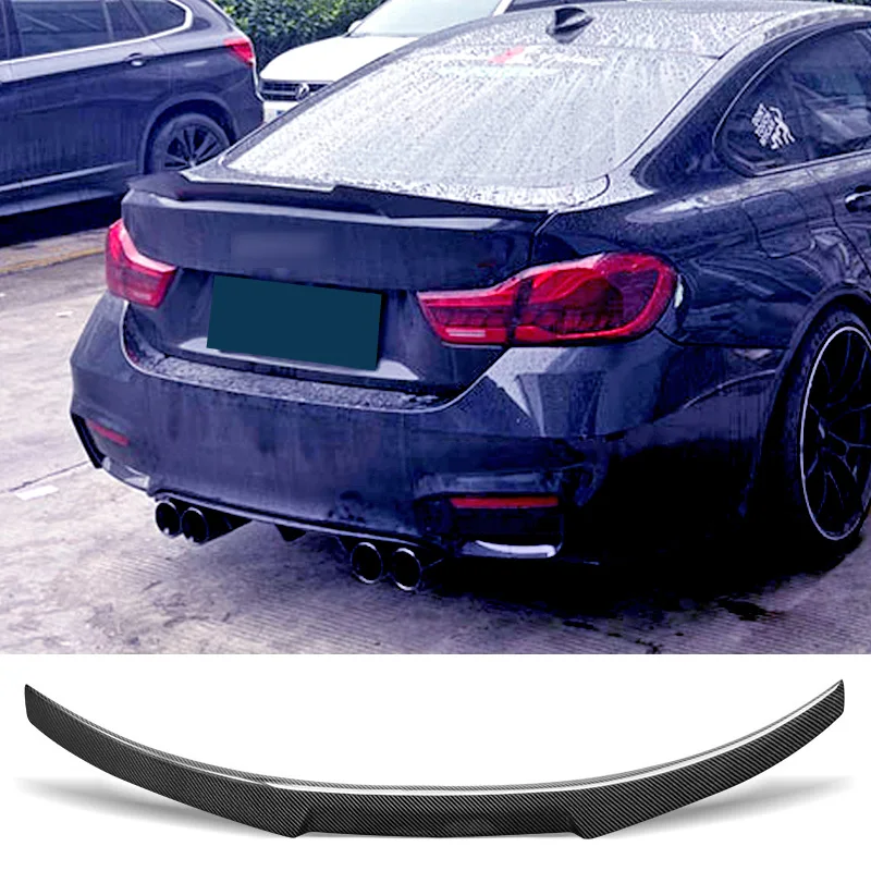 

Carbon Fiber Spoiler for BMW F36 F33 4 Series Gran Coupe Convertible 2014-2019 4 2 Door Rear Ducktail Wing Trunk Accessories