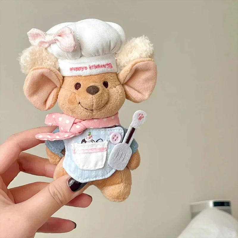 الكرتون رو الدائمة القطن دمية الفأر مائة الفكر حديقة Wallaby أفخم المفاتيح لطيف زخرفة هدية عيد ميلاد