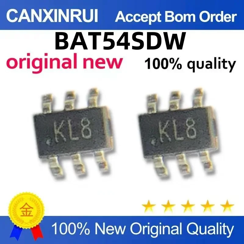 

(5-100 pieces) New BAT54SDW chip IC