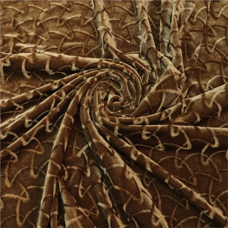 

Бархатная и золотистая трикотажная ткань без падающего пуха с тиснением, модное платье с распылением, вечернее платье