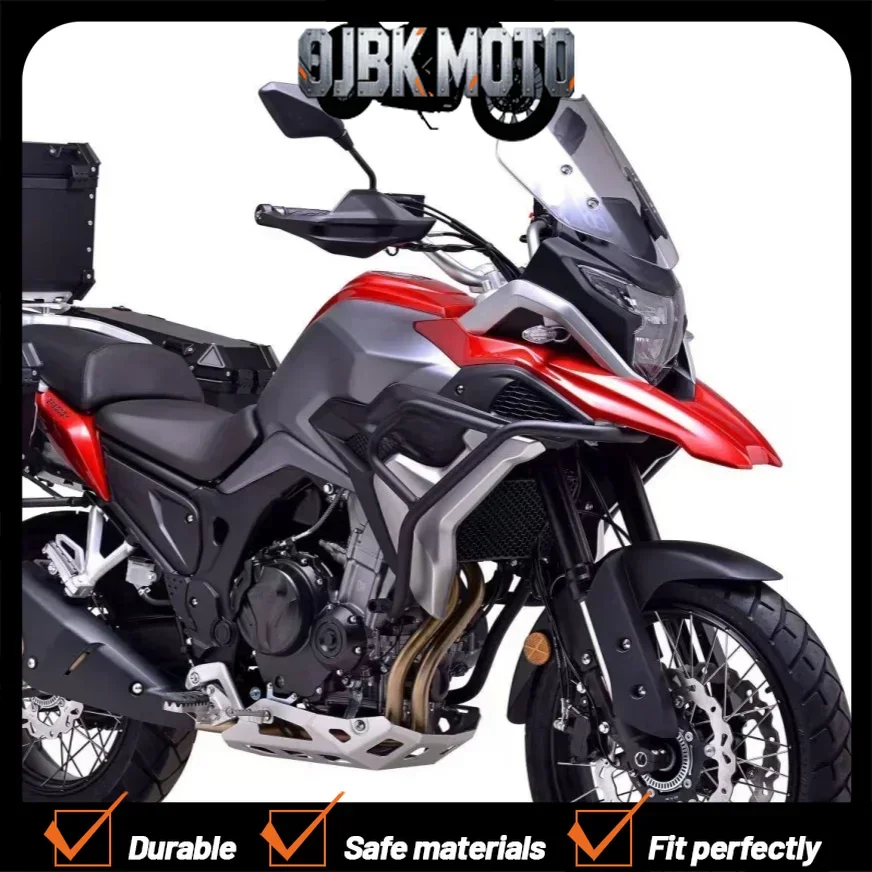 

【Perfect fit】New For Colove KY 500X Motorcycle Beak Nose Cone Extension Front Fender Fairing Winglets Fit Colove KY500X