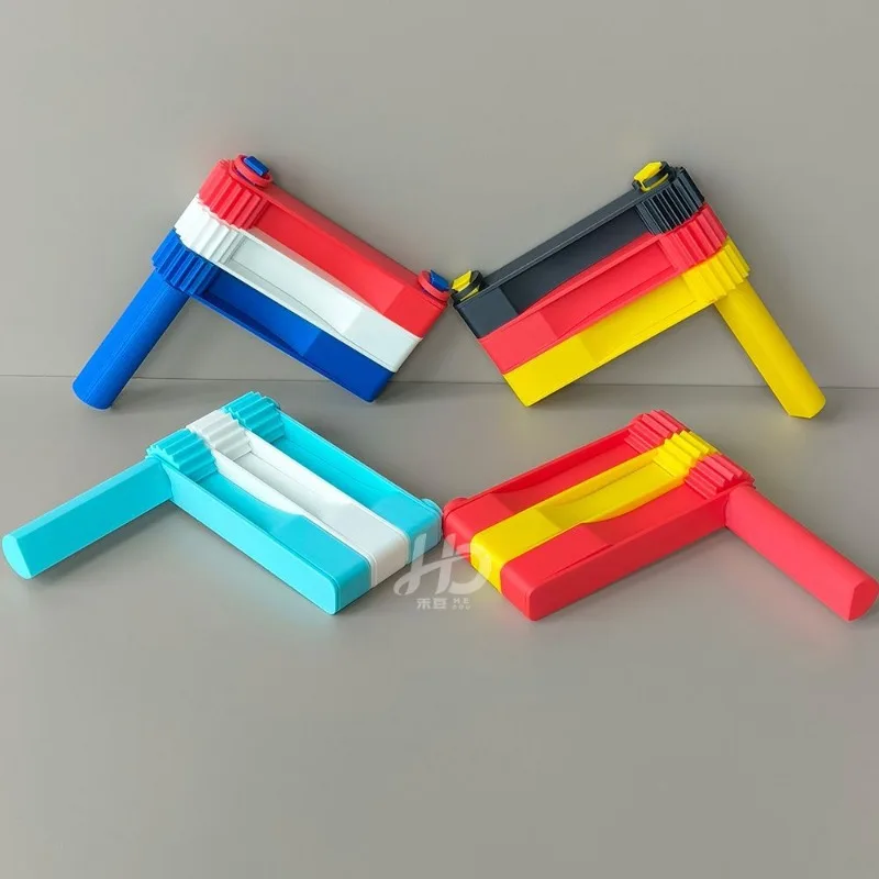 3D Printed Vuvuzela Flag Handheld Whistle Toy Noisemaker Spinner 2026 Soccer Fan Cheering Prop