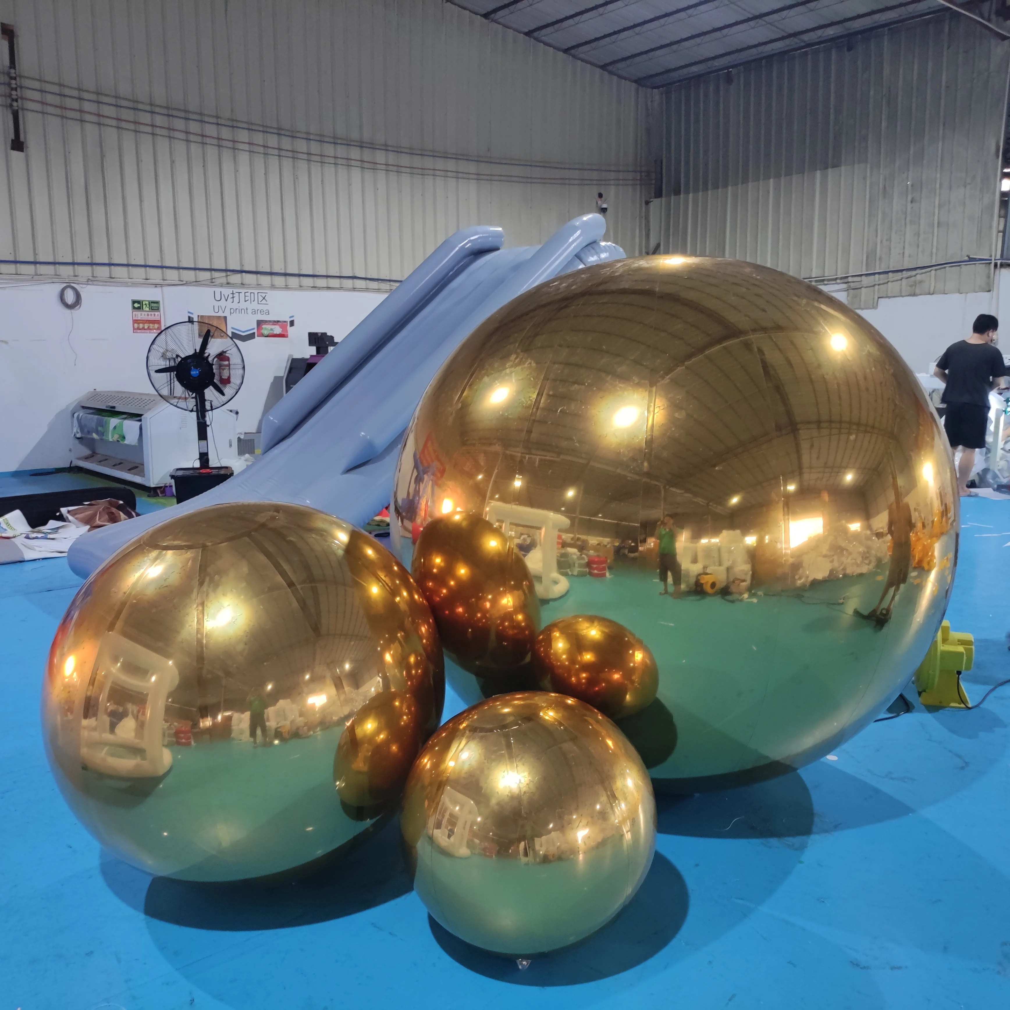 

Надувные зеркальные шары, большие светоотражающие зеркальные шары из ПВХ, большой блестящий шар для дискотеки, Рождества, свадьбы, вечеринки, мероприятия, декор