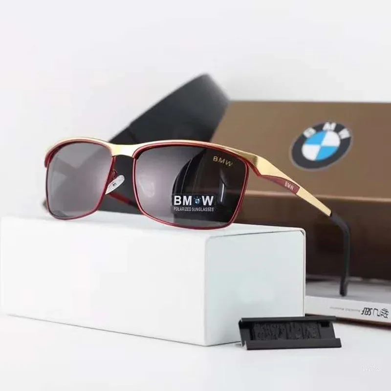 Mode Männer Sonnenbrille für BMW Fahren Anti-Glare Große Rahmen Sonnenbrille für BMW M M3 M5 X1 X3 X5 X6 E90 E91 E92 E93 M3 E60 E61