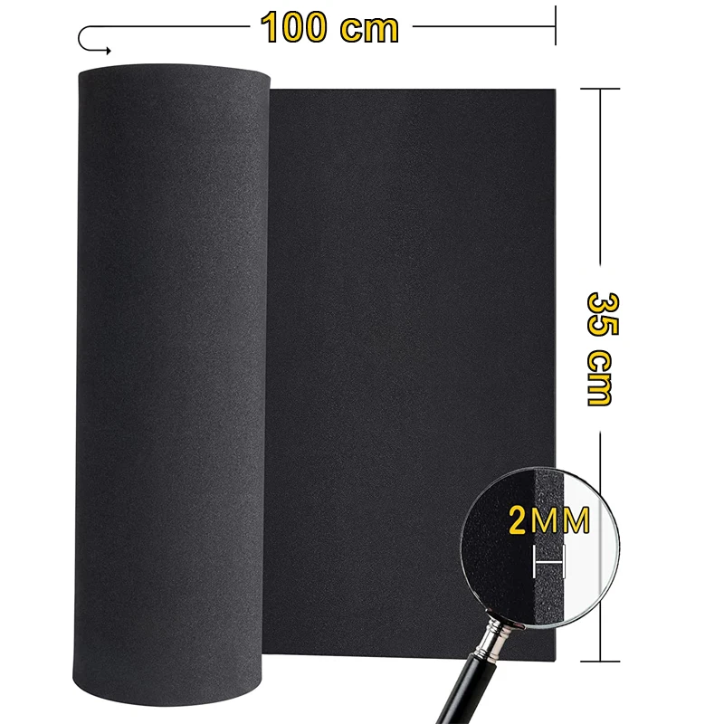 Imagem -03 - Folha de Espuma Eva Absorvente de Som Espessura de mm mm mm mm 10 mm Espessura Isolamento Acústico Modelo Artesanal Fazendo Material