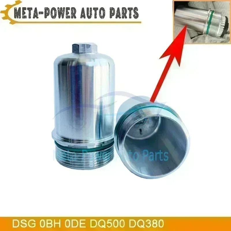 0DE DSG 0BH Auto Transmission Oil Filter Housing Cover Improved External Oil Filter 0DW DQ380 DQ500 DQ381 For VW Audi Skoda Golf