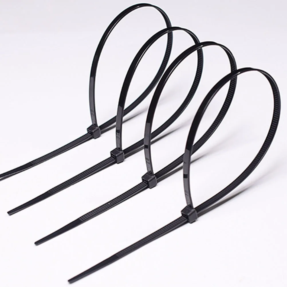

1000pcs 2.5X100Mm Self-Locking Nylon Cable Ties Weather Resistant Wire Fasteners Flexible Lock Cable Tie For Indoor Outdoor Use
