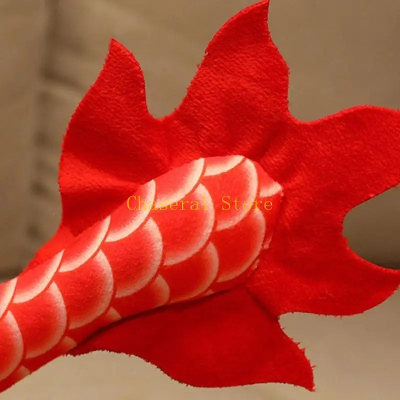 E7CE Cartoon Dragon Stuffed Animals Party Gift Toy Spring Festival Chinese New Year