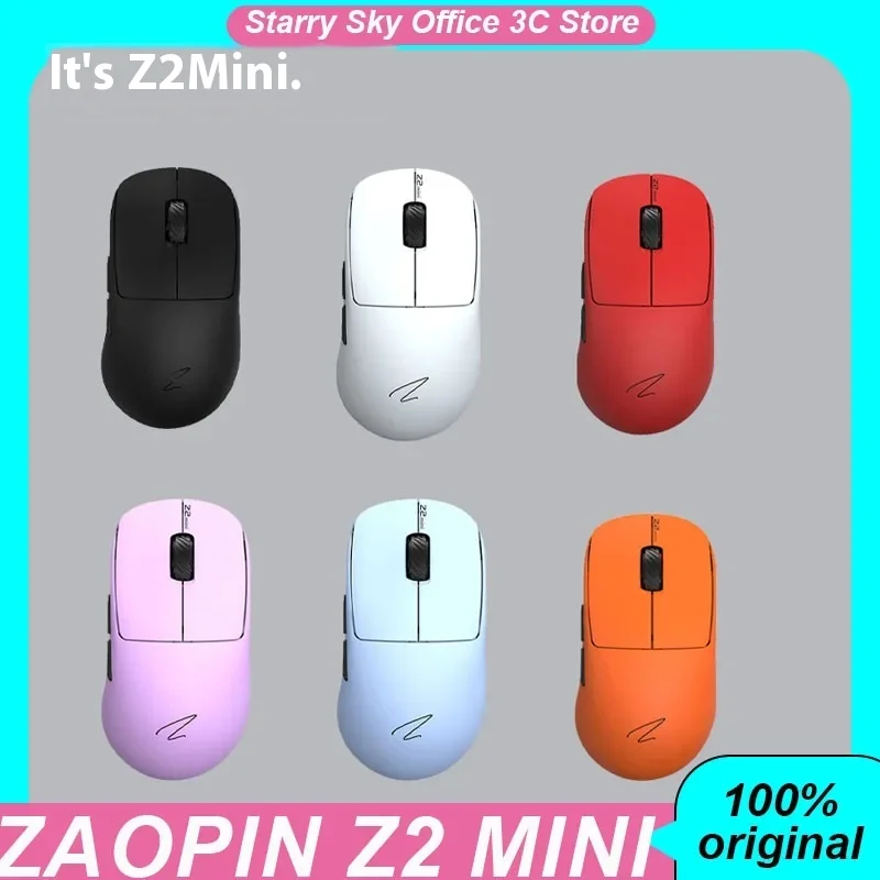 Zaopin Z2 Mini Max Wireless Mouse Bluetooth 3mode Paw3395 Nordic 52840 Chip Lightweight Custom Gaming Mouse Laptop Accessories