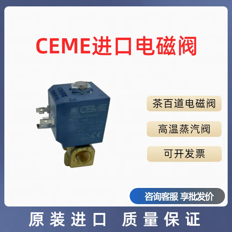 Dampfmaschine Milch Tee Maschine Dampfventil CEME Dampfmagnetventil