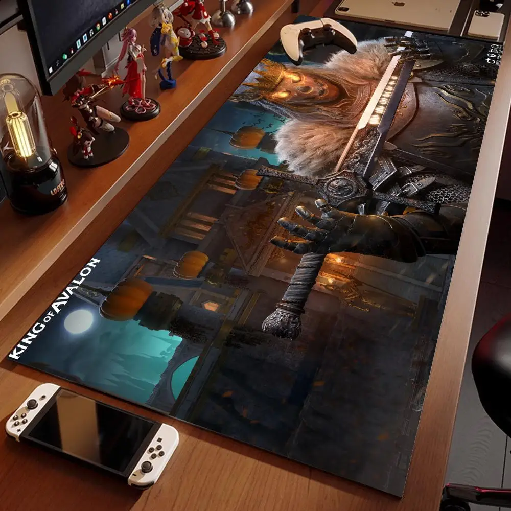 

KING OF AVALON Mouse Pad XXL HD Gaming Accessories Office laptop Gamer Keyboard Desk Mat Non-Slip Laptop Notebook PC tablet mat