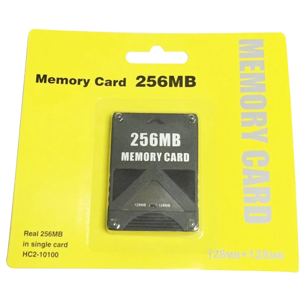 256MB Memory Card for PS2 for Playstation 2 128MB+128MB