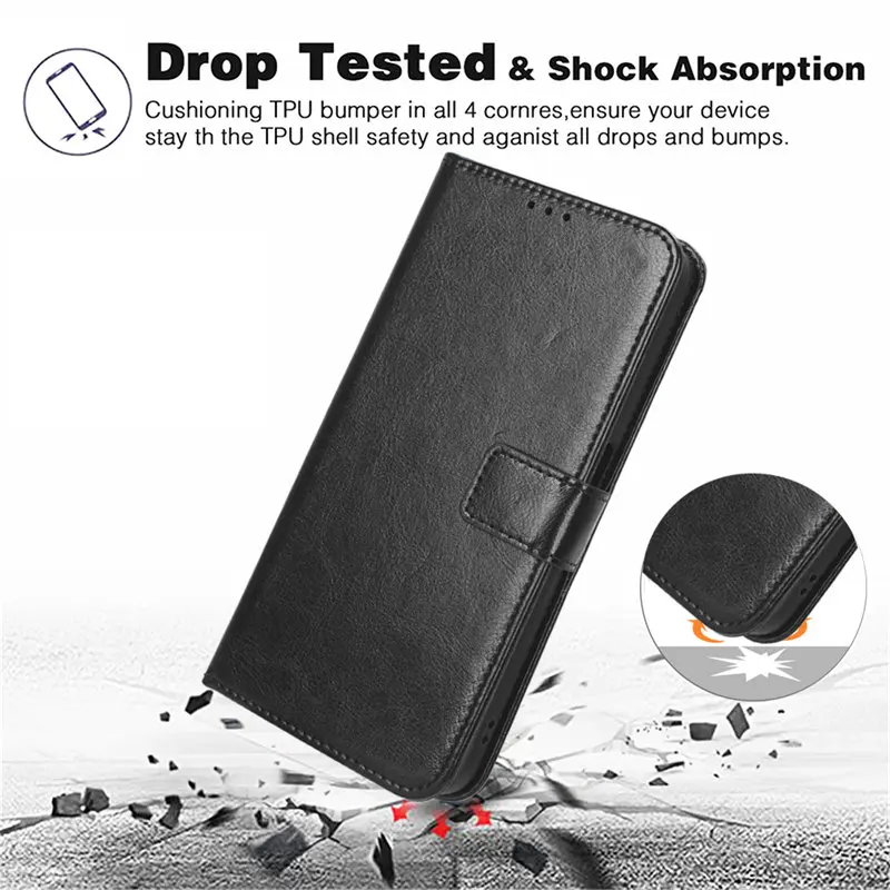 ZTE Nubia Z50 Ultra NX712J Case Wallet Vintage Magnetic Leather Flip Cover for Nubia Z50 Ultra Z50Ultra 5G Card Slots Phone Bags