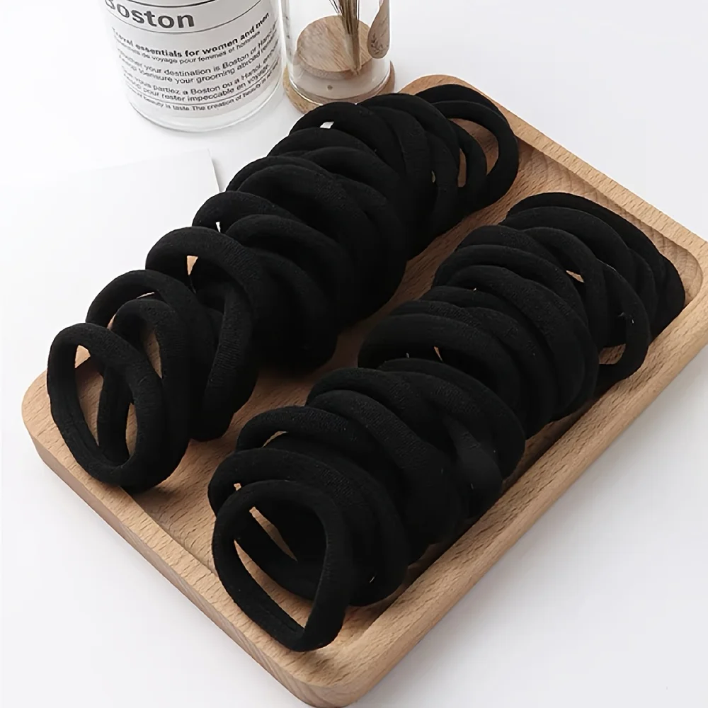 20/50/100 stuks zachte elastische haarbanden haarbanden decoratieve haaraccessoires set voor babymeisjes