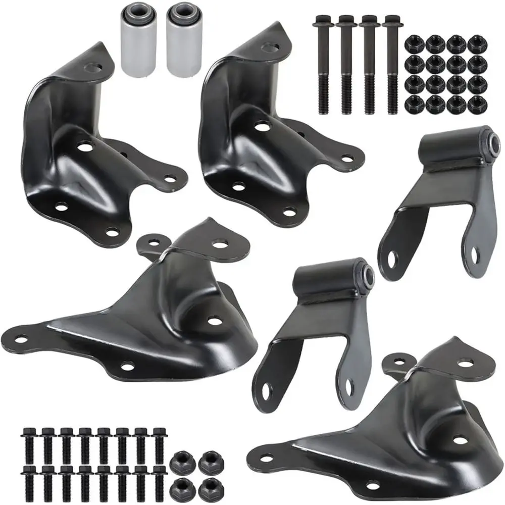 

Rear Leaf Spring Shackle & Bracket Kit for 1986-1997 Ranger 722-010, 4L5Z5775AA, 57Z5775A