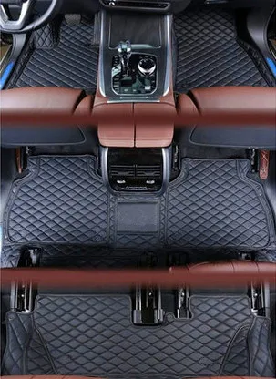 

Специальные автомобильные коврики на заказ для Infiniti QX60 2026-2022 6 7 мест Высококачественные легко чистящиеся водонепроницаемые ковры для QX60 2024