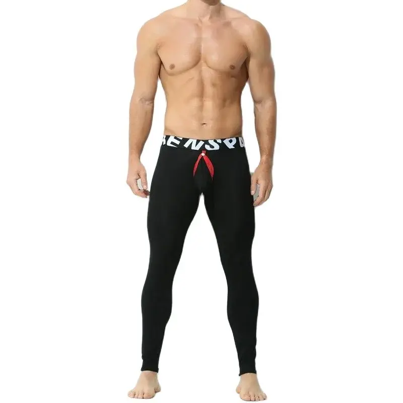 Men's Thermal Underwear with Leggings Long Soft and Elastic Oversized Leggings Comfortable and Tight Fitting Pants