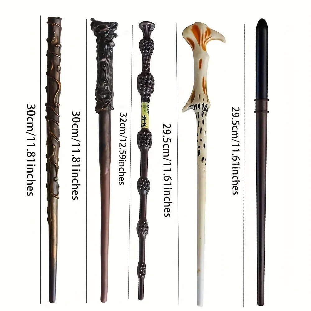 Harry Potter Magic Wand Halloween Cosplay Props Wizard Wand for Kids Party Role Play