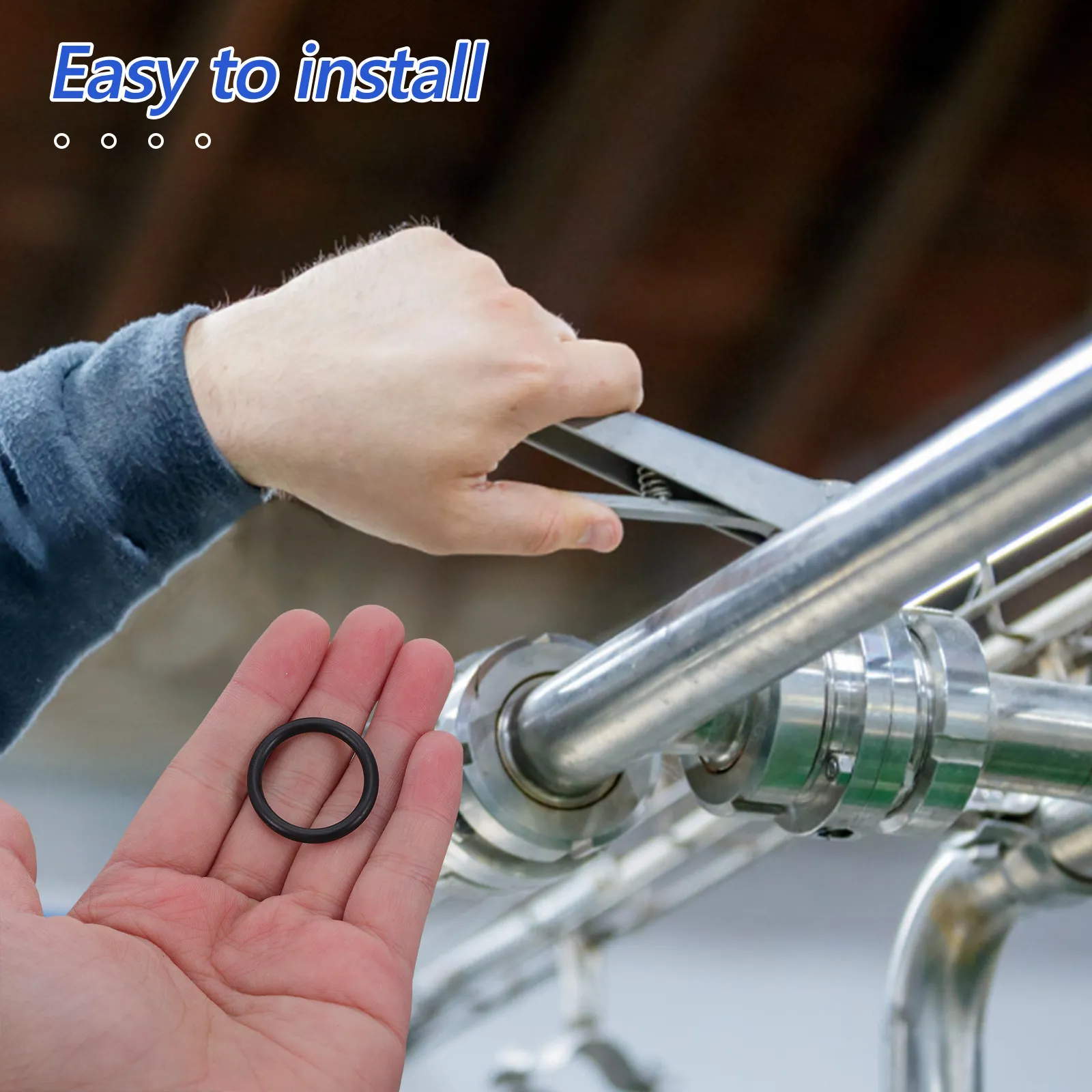 3Pcs Brewing Accessory Kit Universal Rubber Sealing Rings for Beer Dispenser Keg Tap Coupler Wine Valve Airtight Gasket Set Home view 5